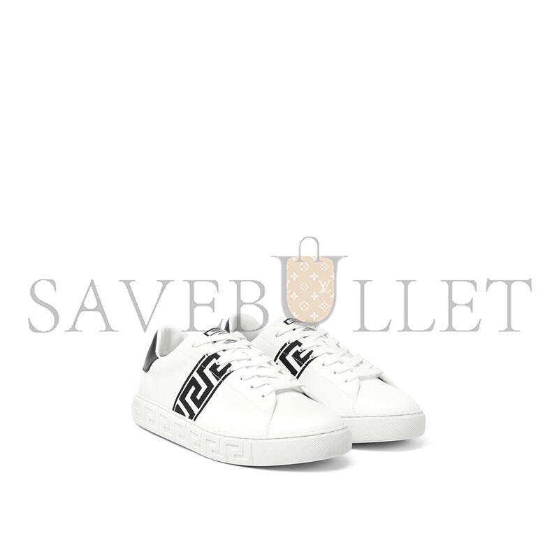VERSACE EMBROIDERED GRECA SNEAKERS VERSACE EMBROIDERED GRECA SNEAKERS